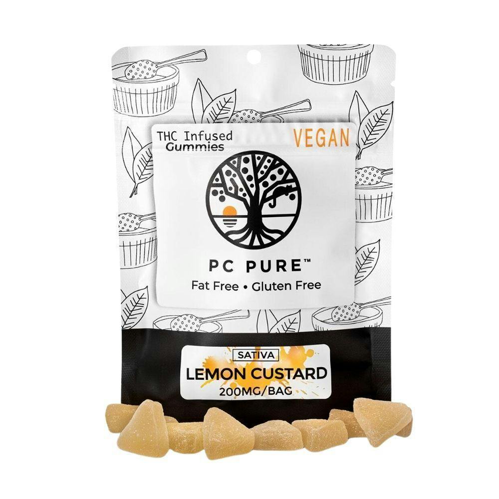 PC PURE | Edible | Gummies | Lemon Custard