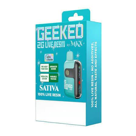 GEEKED | Disposable Vape | Live Resin | Cactus Jack