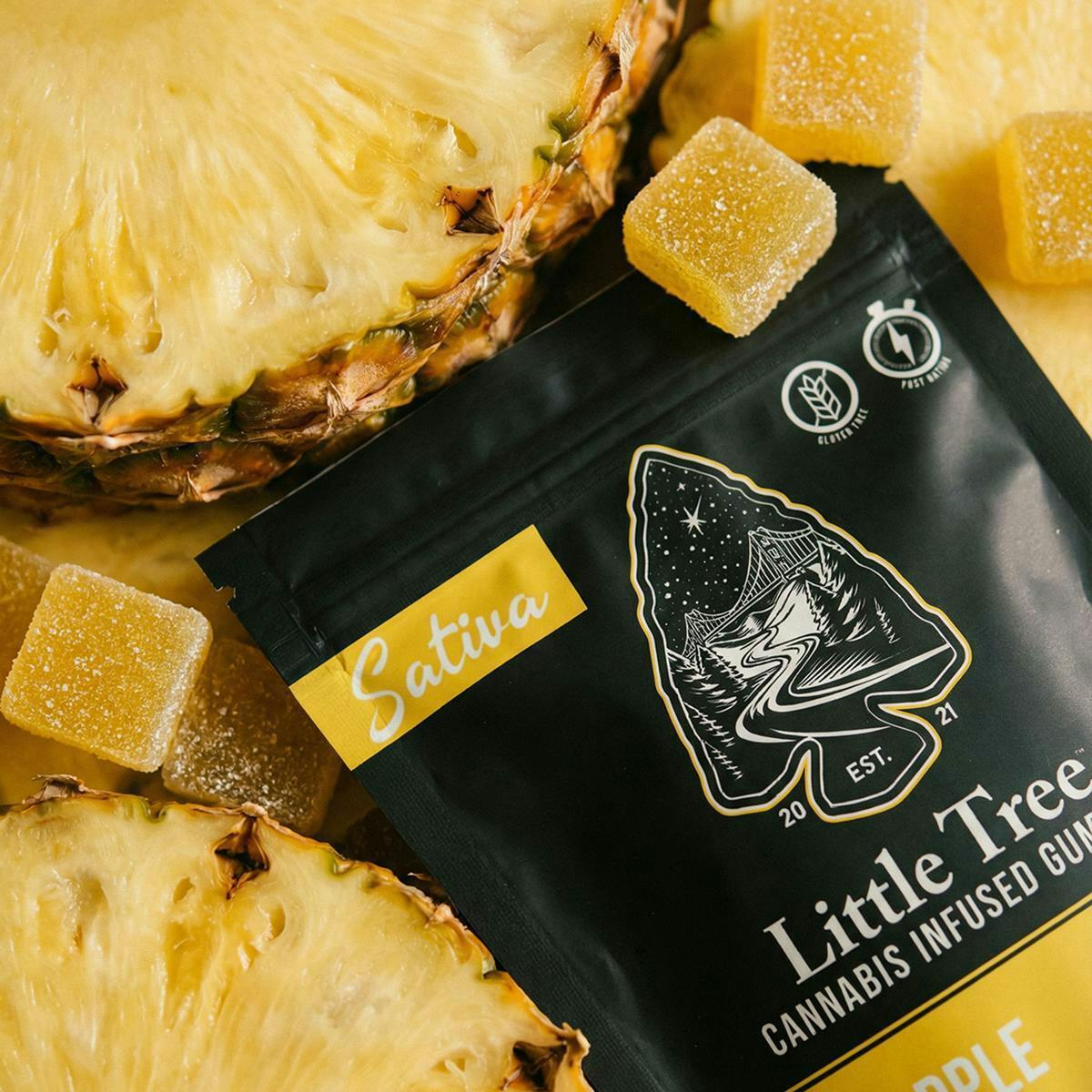 LITTLE TREE | Edible | Gummies | Pineapple