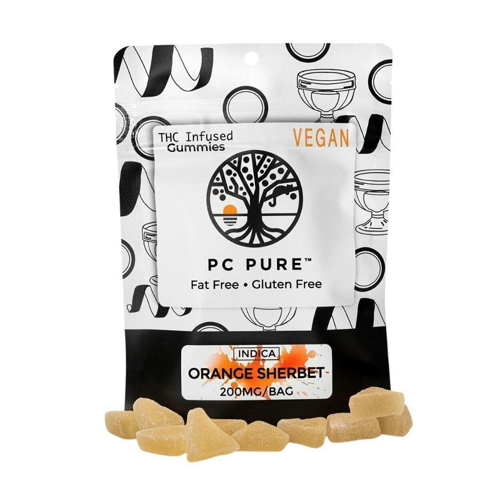 PC PURE | Edible | Gummies | Orange Sherbet