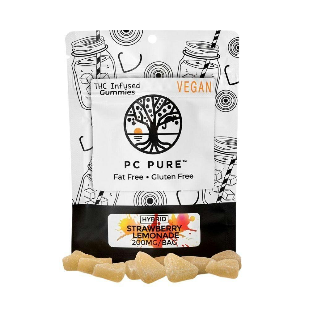 PC PURE | Edible | Gummies | Strawberry Lemonade