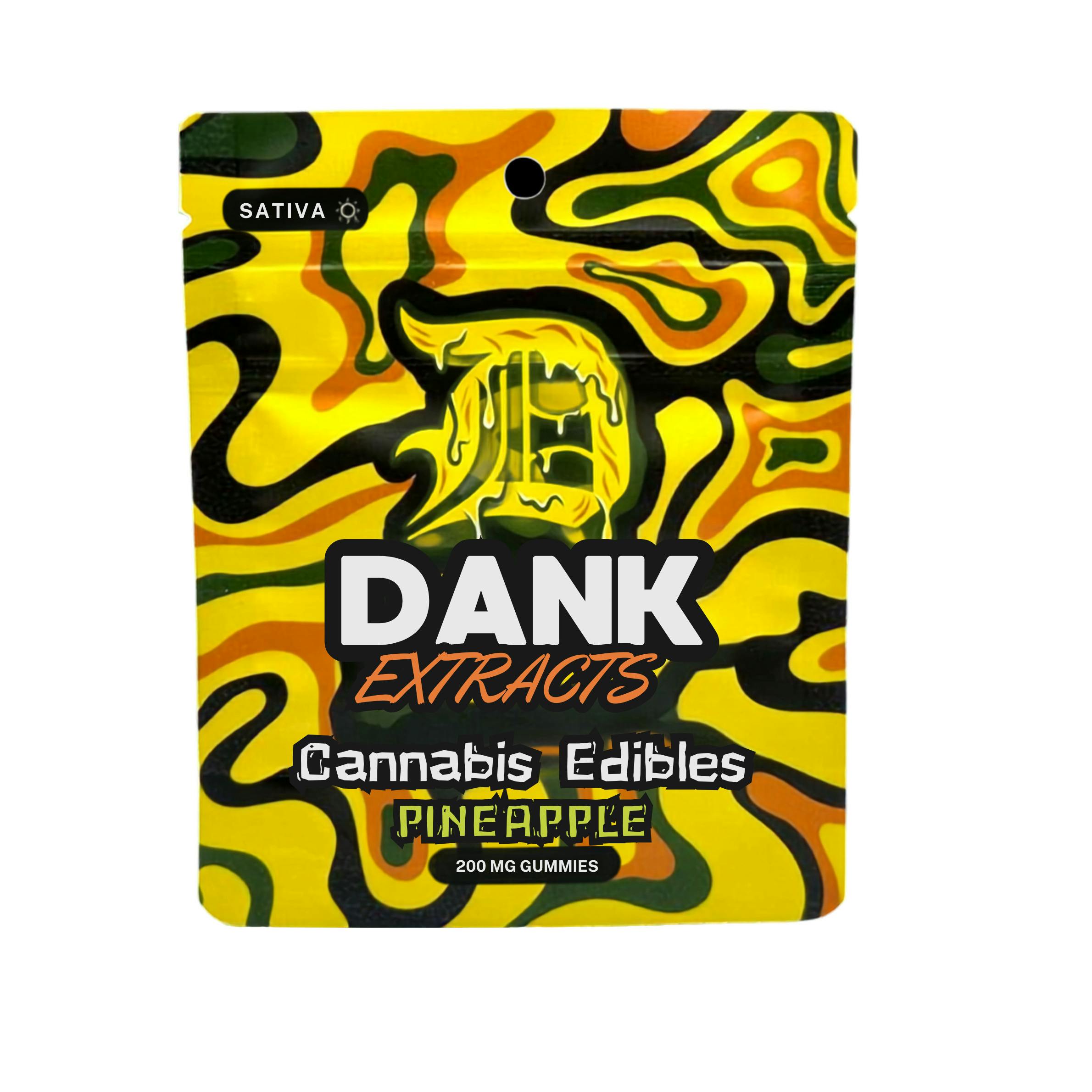 DANK EXTRACTS | Edible | Gummies | Pineapple