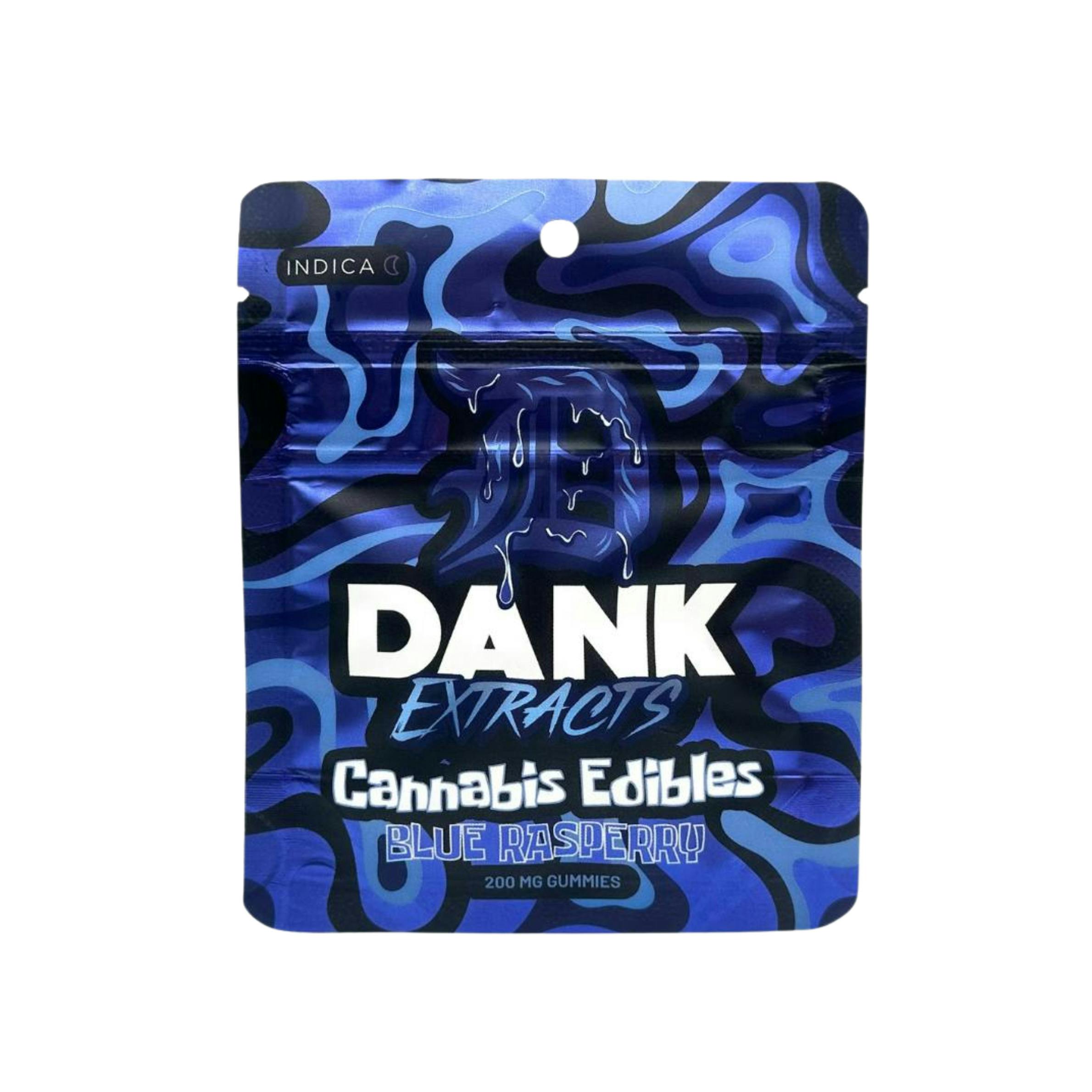 DANK EXTRACTS | Edible | Gummies | Blue Raspberry