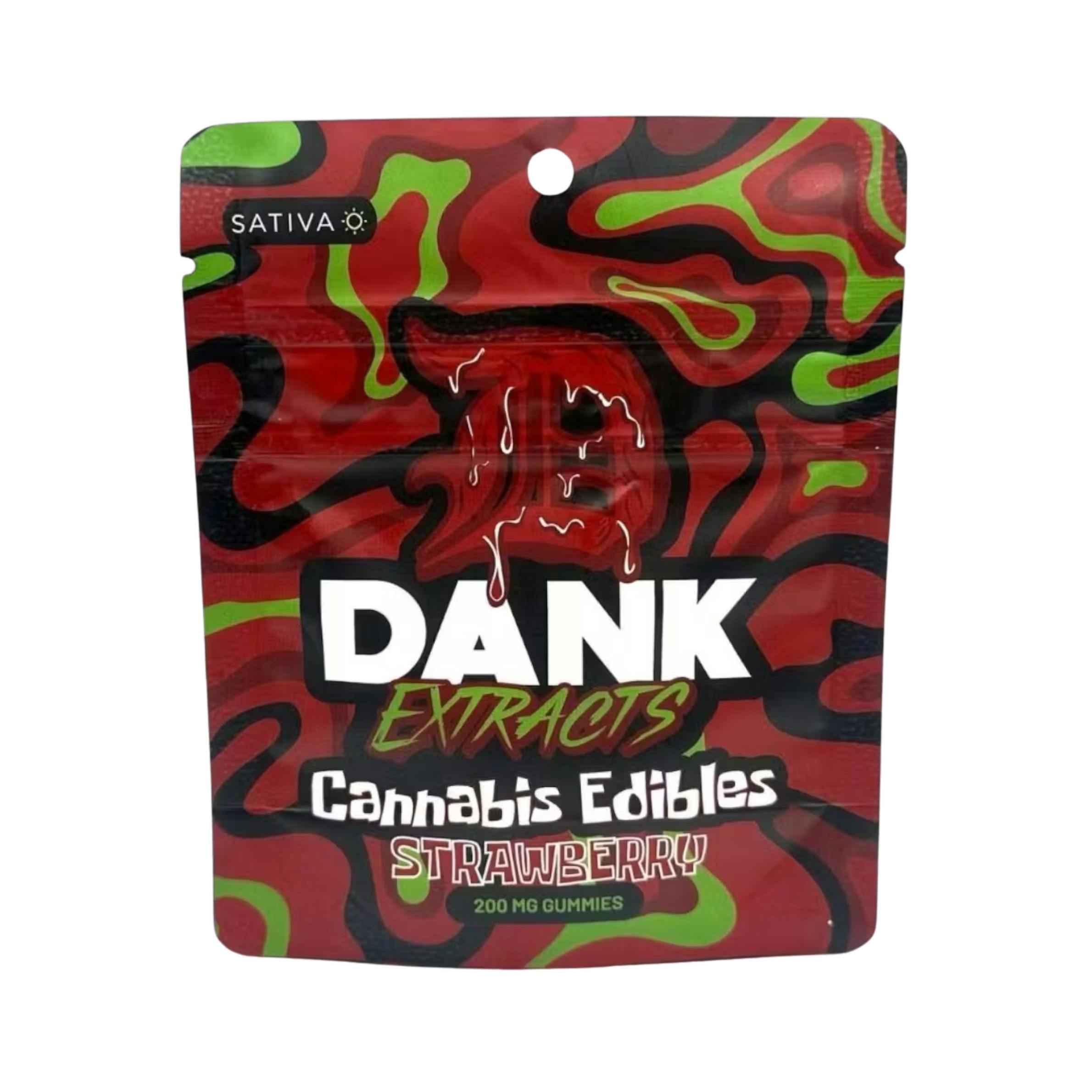DANK EXTRACTS | Edible | Gummies | Strawberry