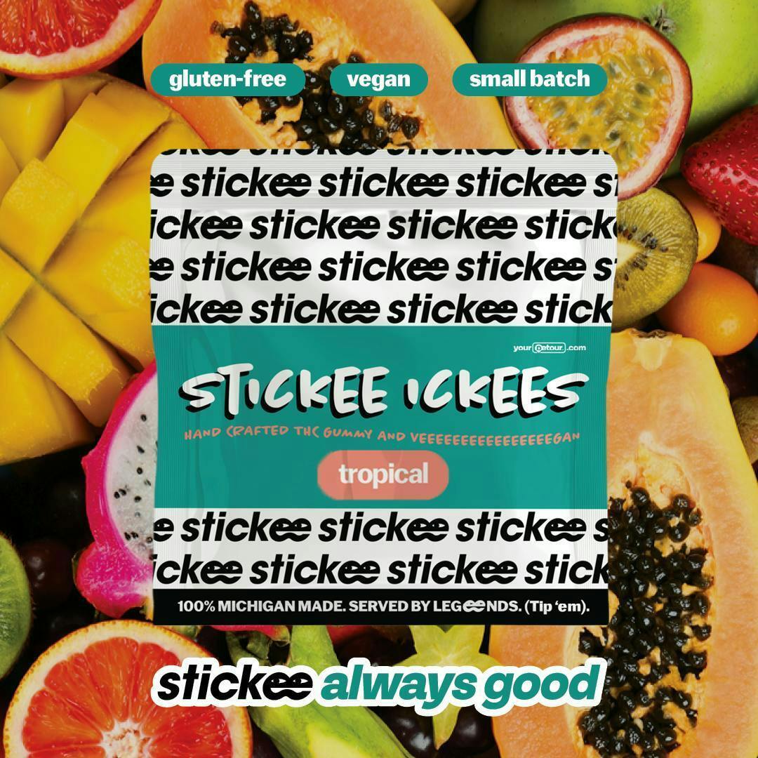 STICKEE-ICKEE | Edible | Gummies | Passion Fruit
