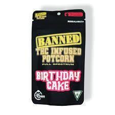 BANNED | Edible | Pot Corn | Birthday Cake