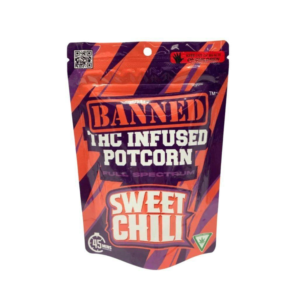 BANNED | Edible | Pot Corn | Sweet Chili