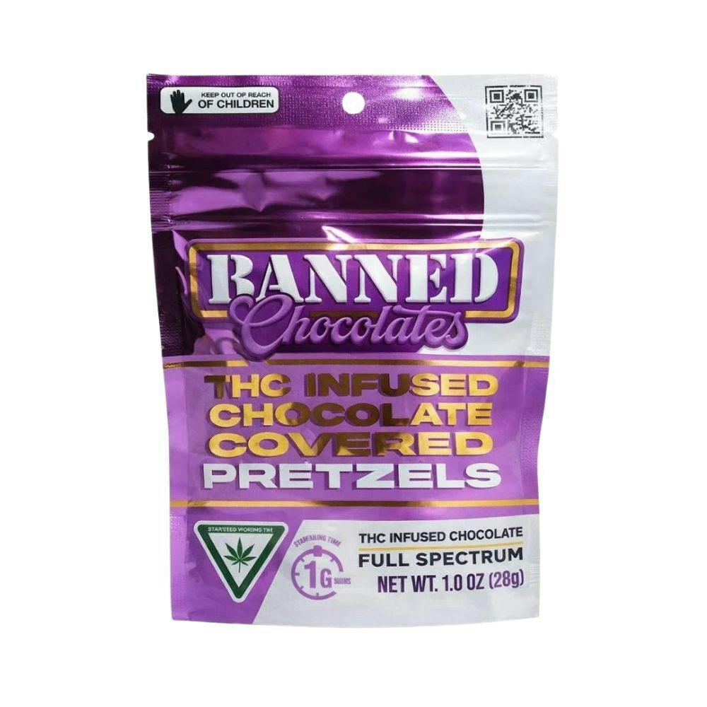BANNED | Edible | Chocolate | Pretzels