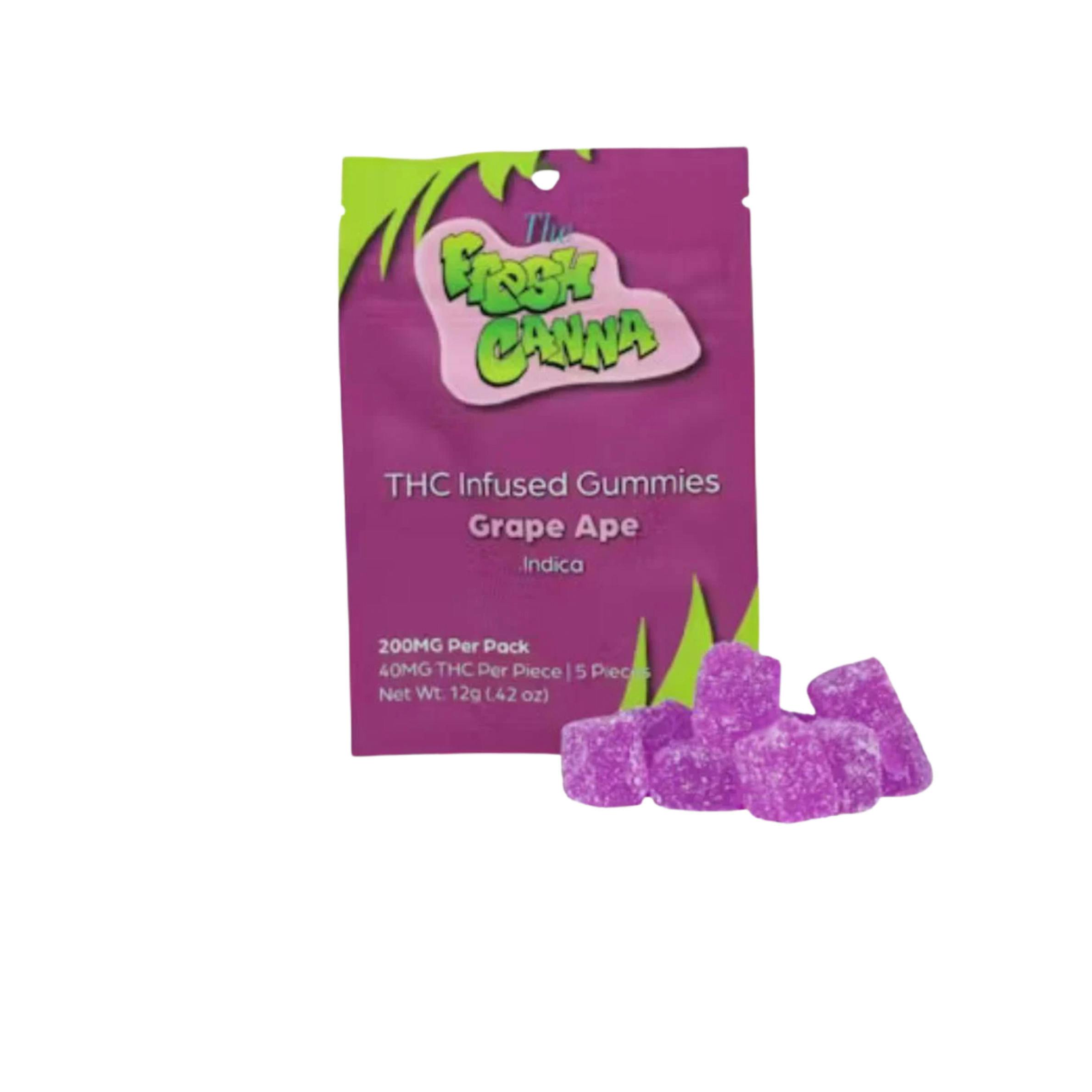 FRESH CANNA | Edible | Gummies | Grape Ape
