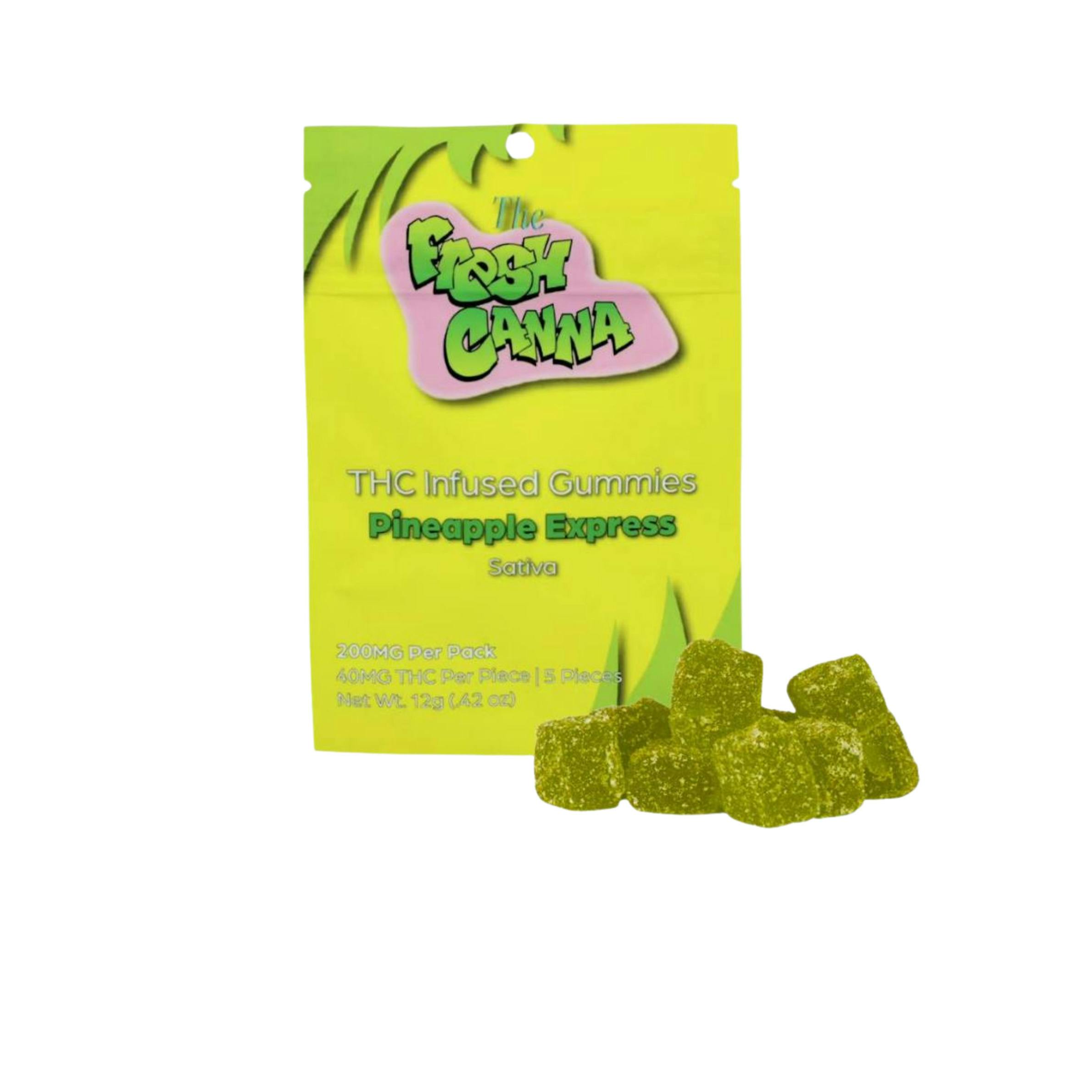 FRESH CANNA | Edible | Gummies | Pineapple Express