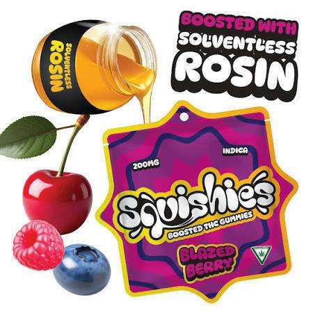 SQUISHIES | Edible | Gummies | Rosin Boosted | Indica Multipack
