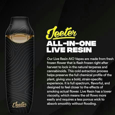 JEETER | Disposable Vape | Live Resin | Pink Bubba