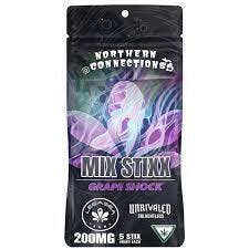 NORTHERN CONNECTIONS X UNRIVALED | Edible | THC Mix Stix | Rosin | Grape Shock