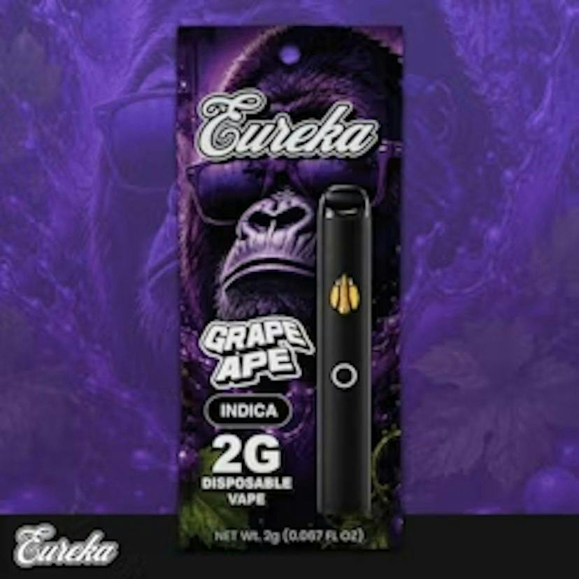 EUREKA | Disposable Vape | Grape Ape
