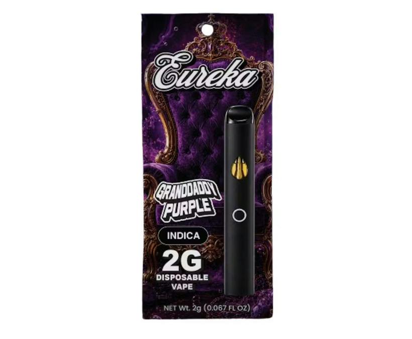 EUREKA | Disposable Vape | Granddaddy Purple