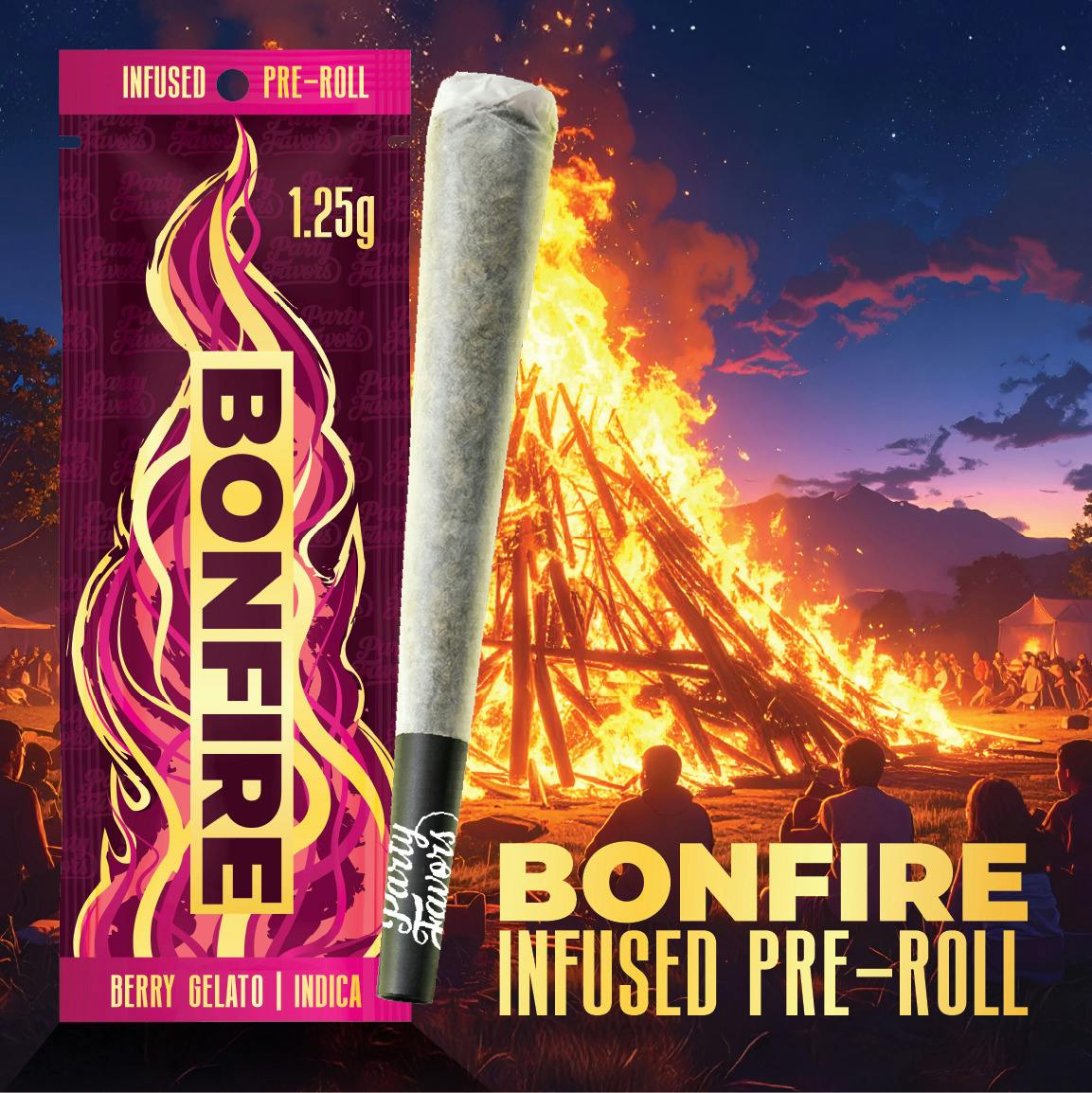 BONFIRE | Infused Preroll | Berry Gelato