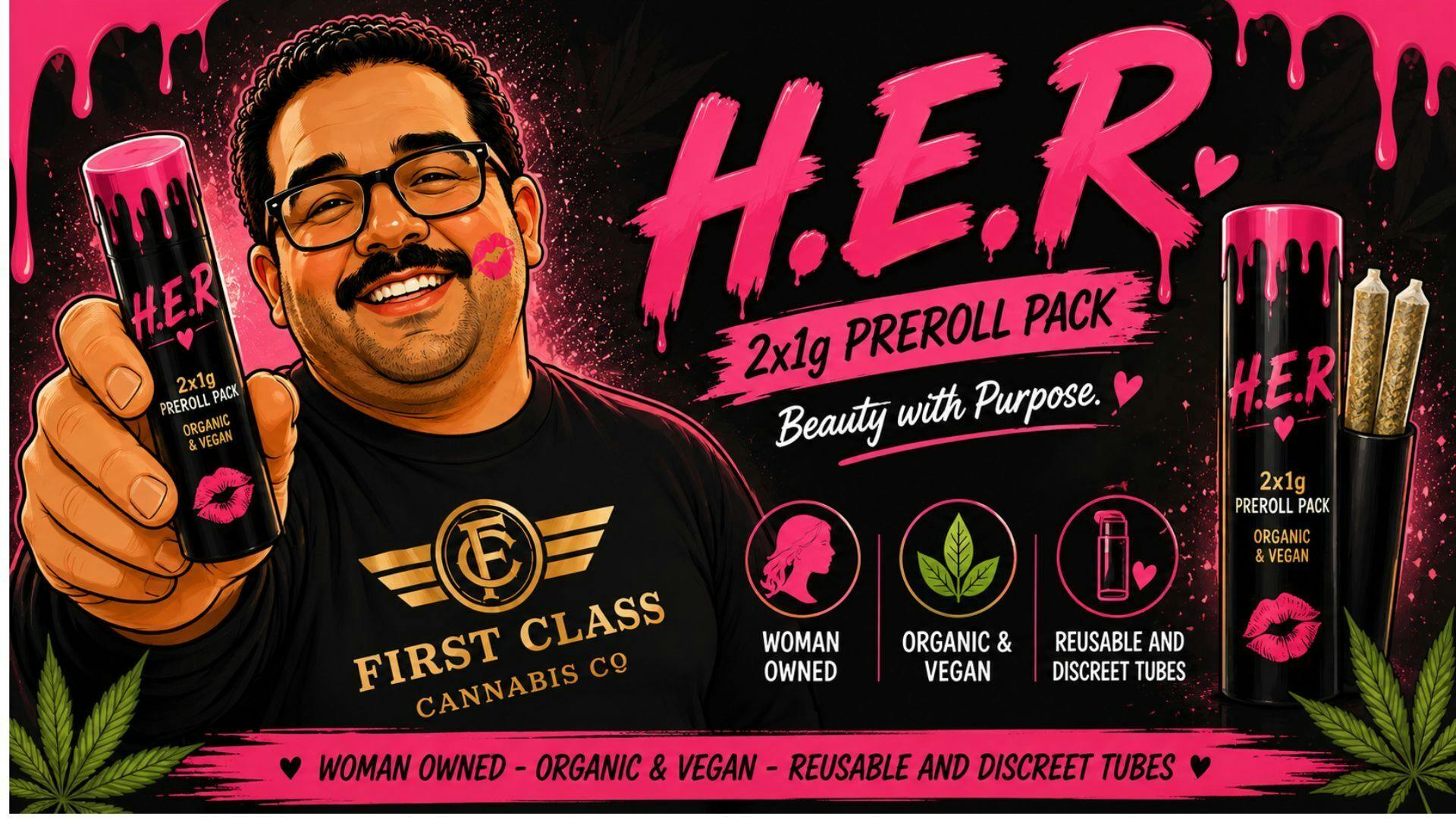 HER | Preroll Pack | Nail Polish