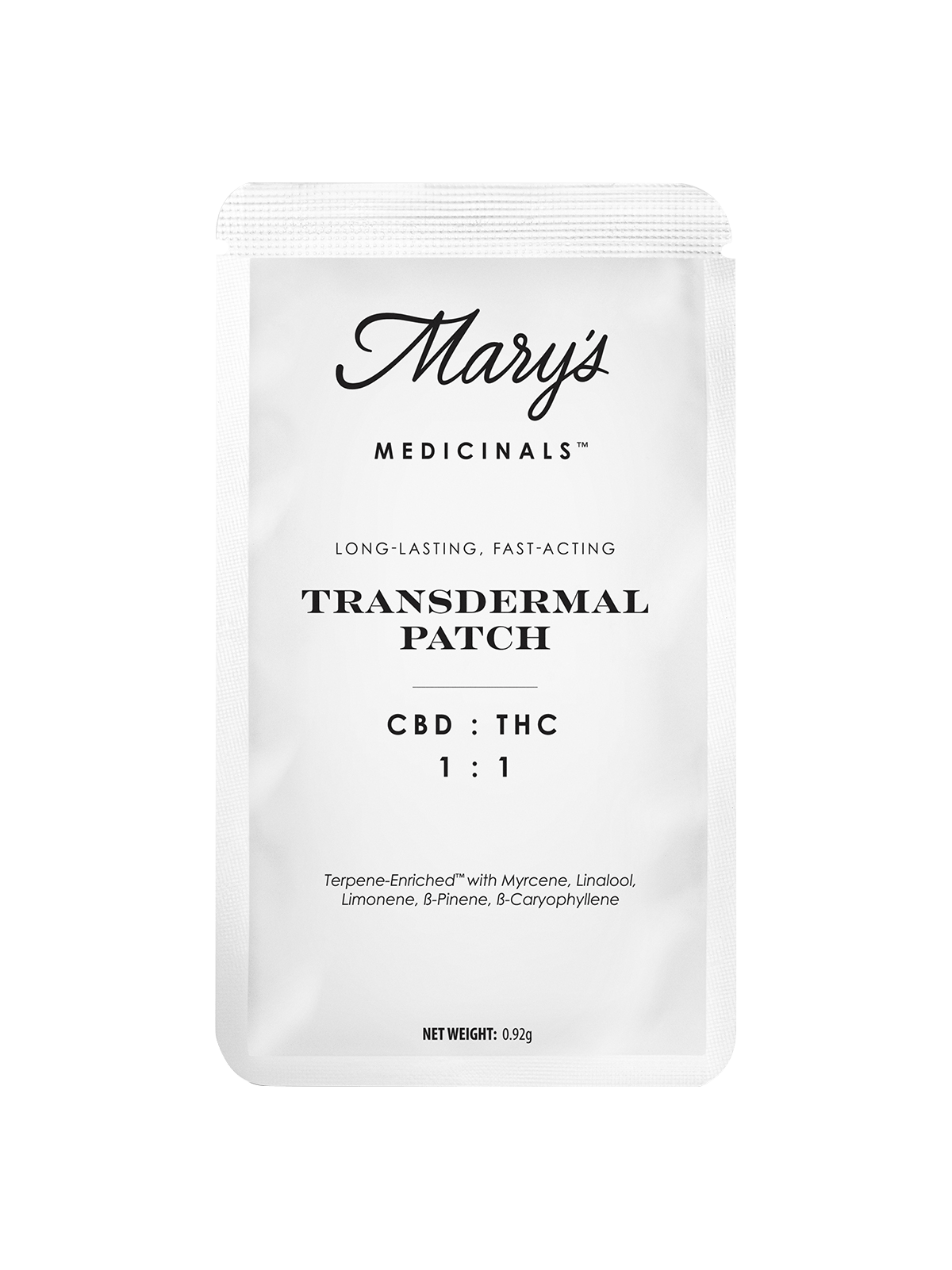 Mary's Medicinals - Transdermal Compound - Relief - Topical - 1:1 THC/CBD