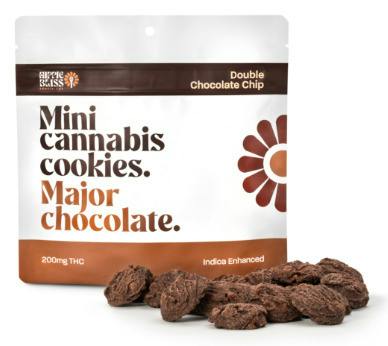 Hippie Bliss Provisions - Double Chocolate Chip Cookies - 200mg Cookies (20x10mg)