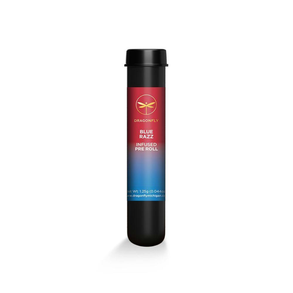 Dragonfly - Blue Razz - 1.25g Infused Pre-Roll at Nirvana Cannabis - Marquette