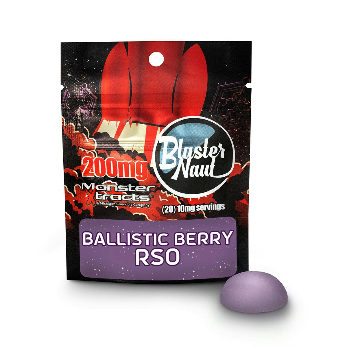 MONSTER XTRACTS | BLASTER NAUT | BALLISTIC BERRY | RSO | 200MG at FIVE BUDS CANNABIS COMPANY