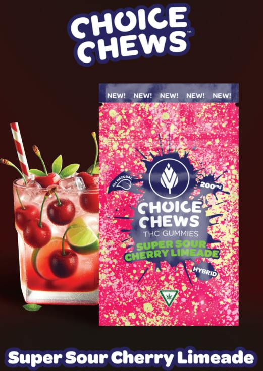 CHOICE | SUPER SOUR CHERRY LIMEADE | 200MG