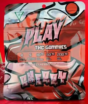 PLAY | CHERRY | 200MG at FIVE BUDS CANNABIS COMPANY