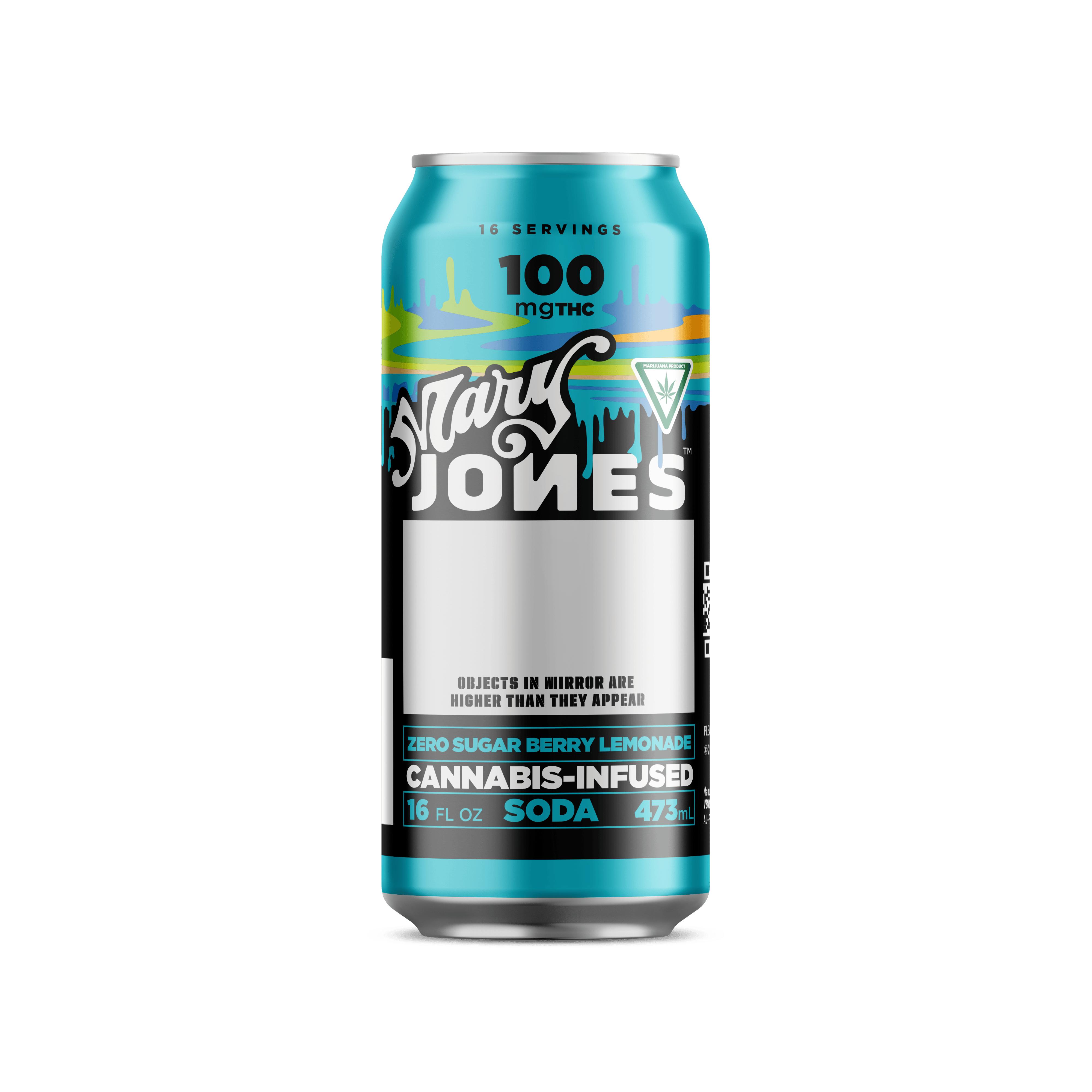 MARY JONES | BERRY LEMONADE ZERO SUGAR | 100MG - 100 mg at FIVE BUDS CANNABIS COMPANY