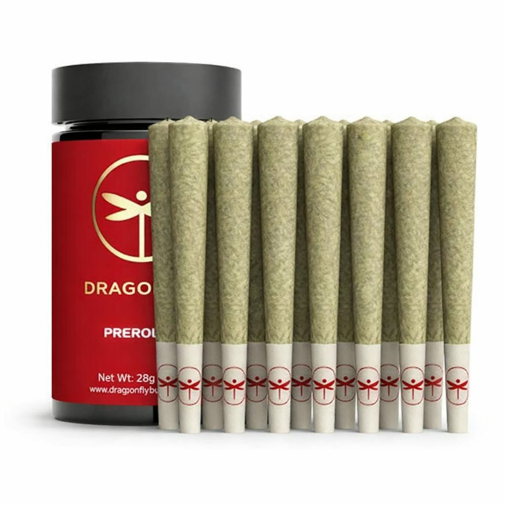 DRAGONFLY | STRAWBERRY KIWI | INFUSED | 10 PACK | 1.25G