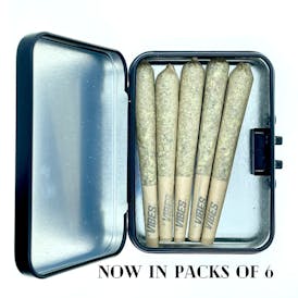 6 pk (1/2g Prerolls) - Agua Fresca
