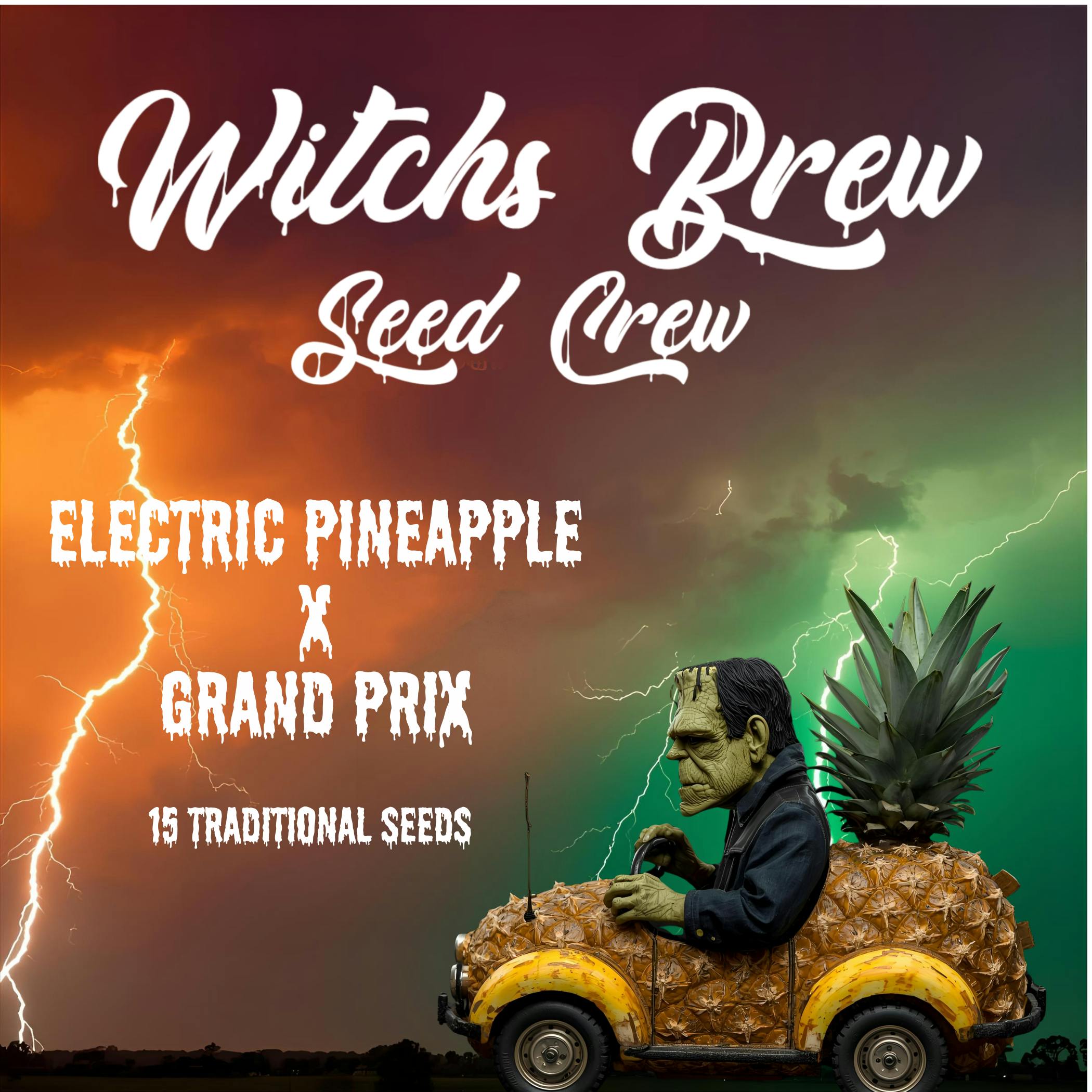 Seeds (qty 15) - Electric Pineapple x Grand Prix