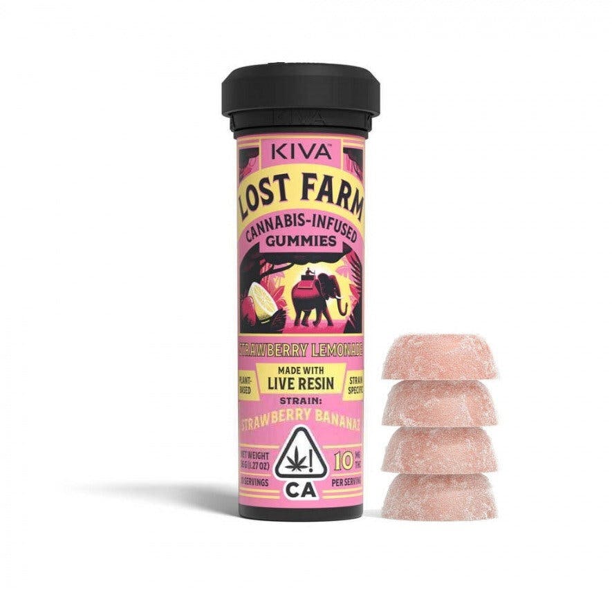 KIVA - Strawberry — Lemonade Super Lemon Haze Lost Farm