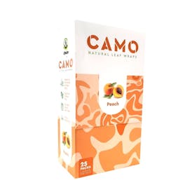 CAMO - Peach 5-Pack Rolling Wraps - Non Cannabis