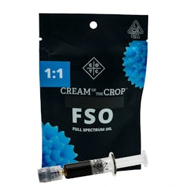 CREAM OF THE CROP - 2:1 Full Spectrum Oil - 1g - Concentrate