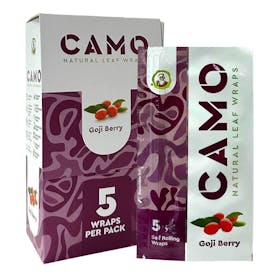 CAMO - Goji Berry 5-Pack Rolling Wraps - Non Cannabis