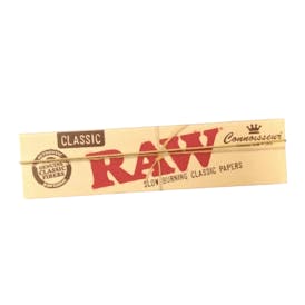RAW - Classic Connoisseur King Size Rolling Papers + Tips - Non Cannabis