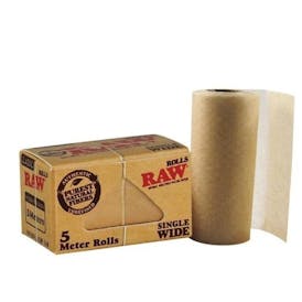 RAW - Single Wide 5meter Rolling Papers - Non Cannabis