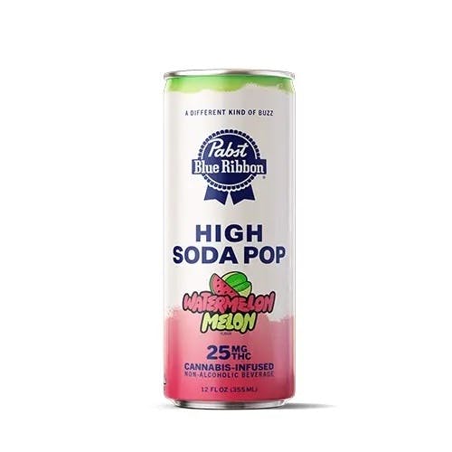 PABST - Watermelon Melon Soda - 25mg - Drink
