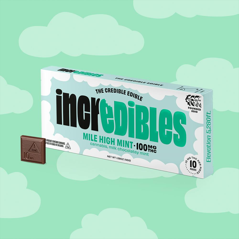 Mile High Mint Bar [10pk] (100mg)
