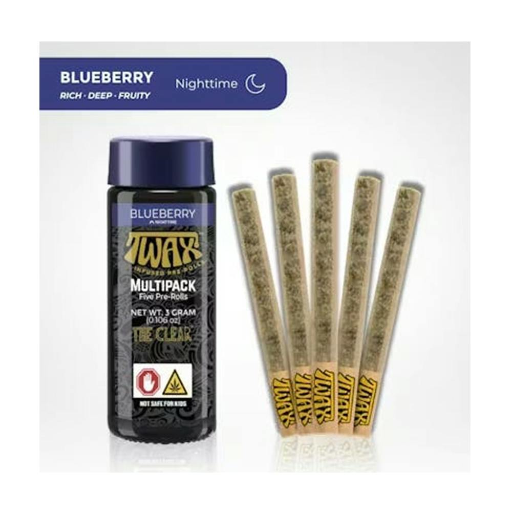TWAX Minis Infused Pre-rolls 3g [5 Pack] | Blueberry