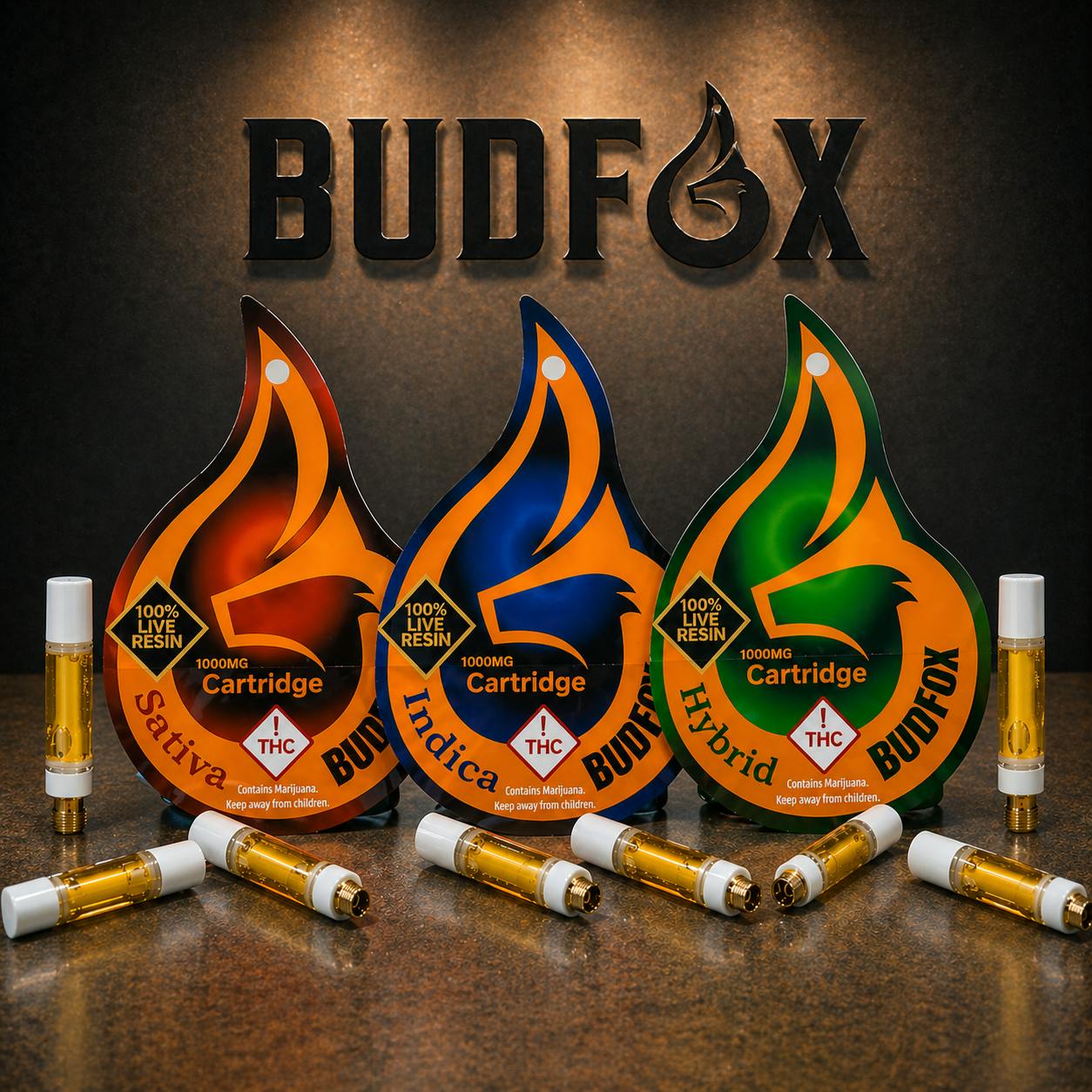 Banana Rainbow | Bud Fox - Live Resin Cartridge
