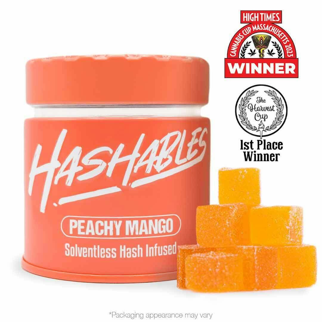 PEACHY MANGO | HASH ROSIN GUMMIES 20PC