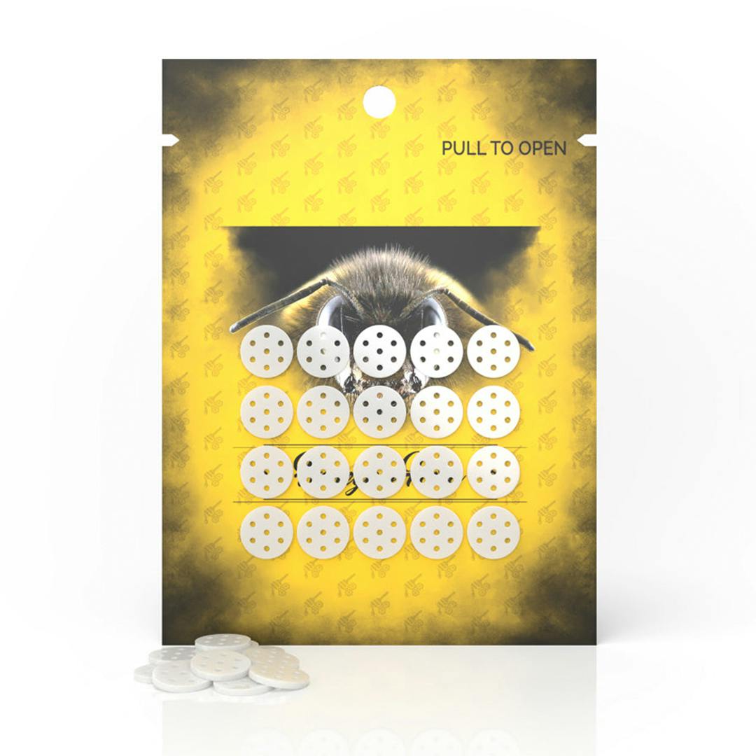 HONEYCOMB PIPE SCREENS | CERAMIC - One Size