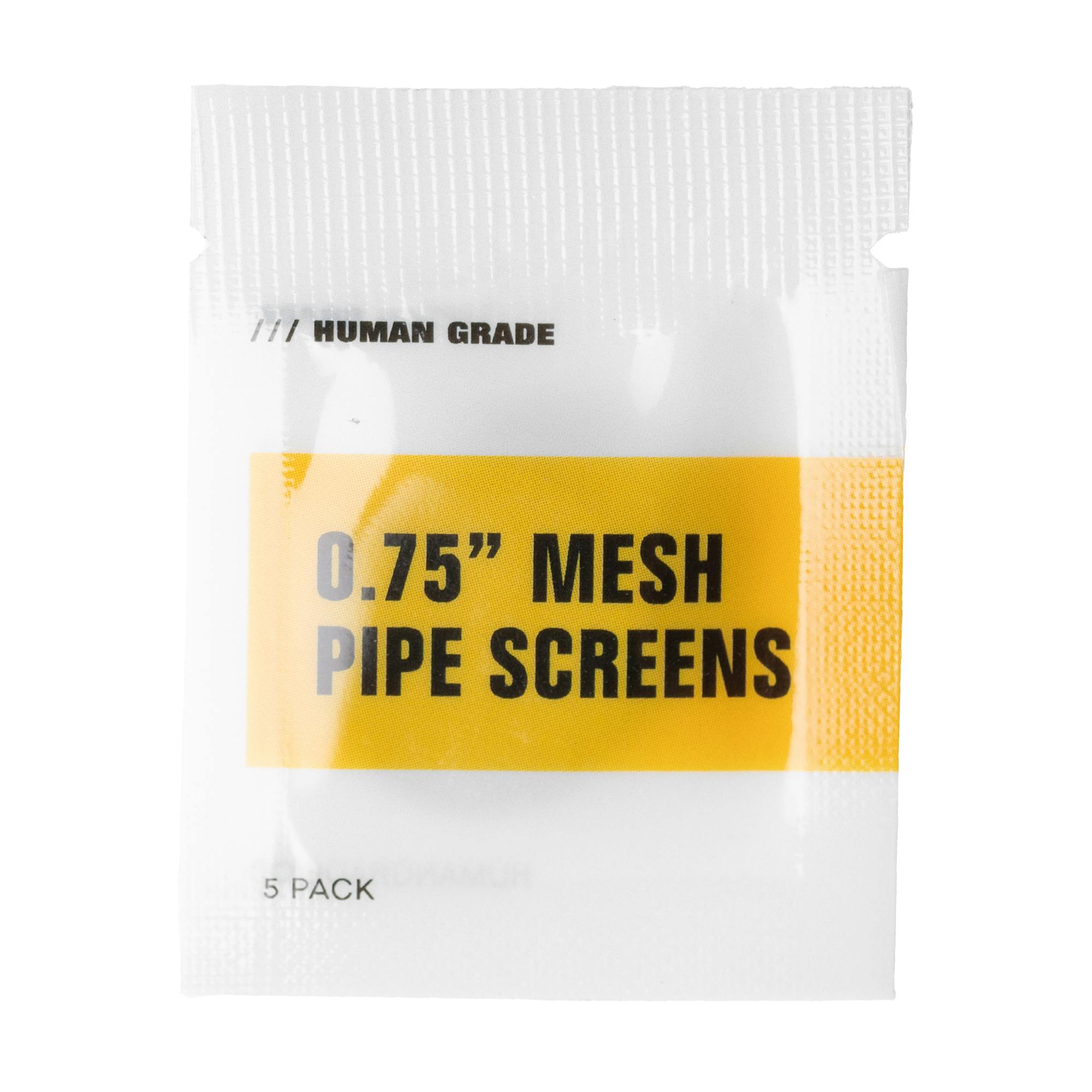 MESH PIPE SCREENS - 0.75" - 5pk at Canopy Crossroad Dispensary in Red Bank