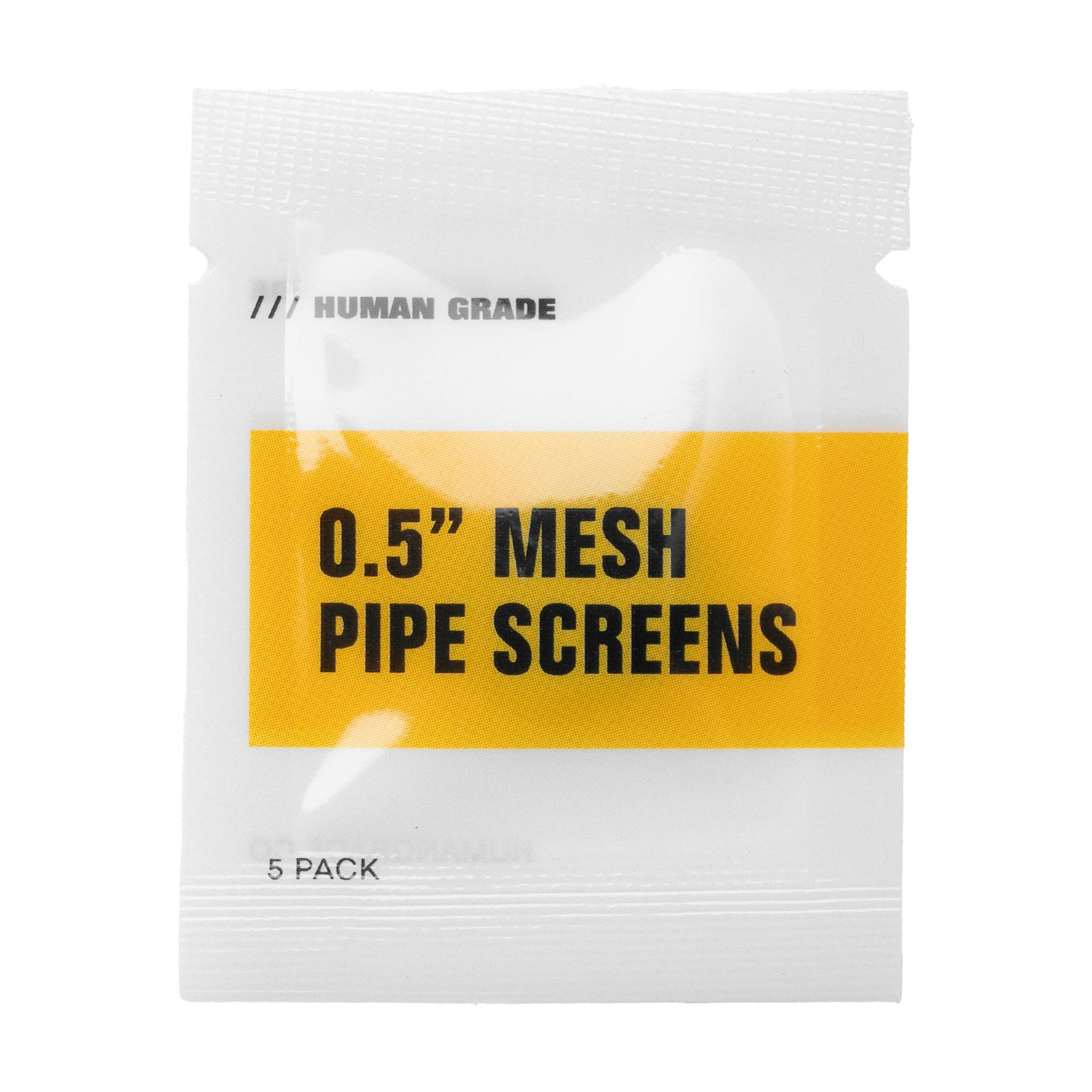 MESH PIPE SCREENS - 0.5" - 5pk at Canopy Crossroad Dispensary in Red Bank