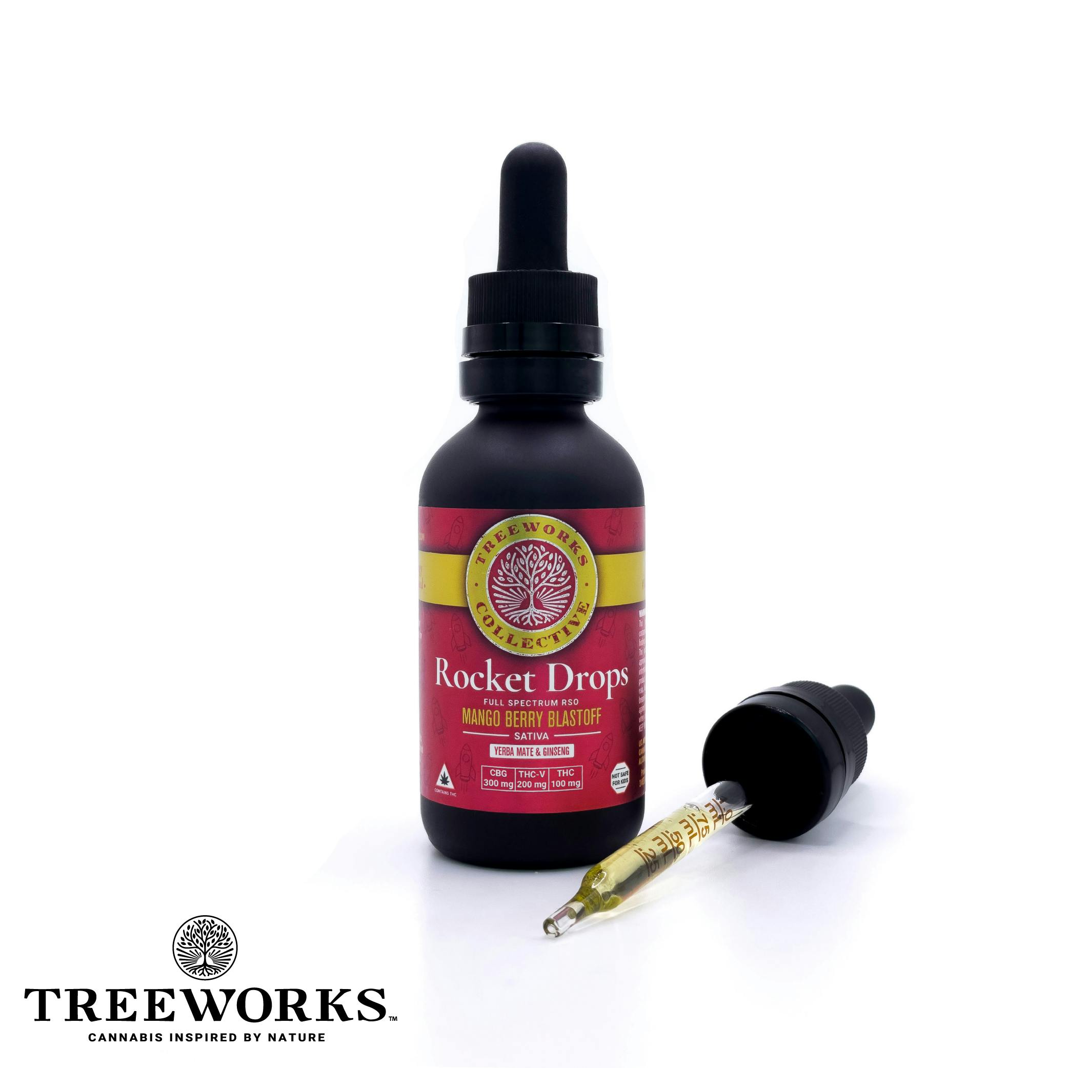 ROCKET DROPS: MANGO BERRY BLASTOFF | 3:2:1 TINCTURE - 100 mg at Canopy Crossroad Dispensary in Red Bank