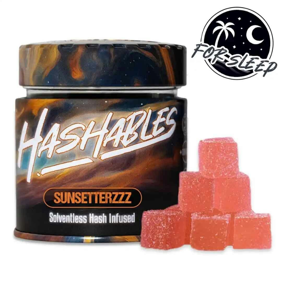 SUNSETTERZZZ REMBERRY | HASH ROSIN GUMMIES 20PC/100MG - 100 mg