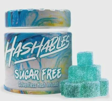 SF BLUE RASPBERRY | HASH ROSIN GUMMIES 20PC/100MG - 100 mg - 20 Pack