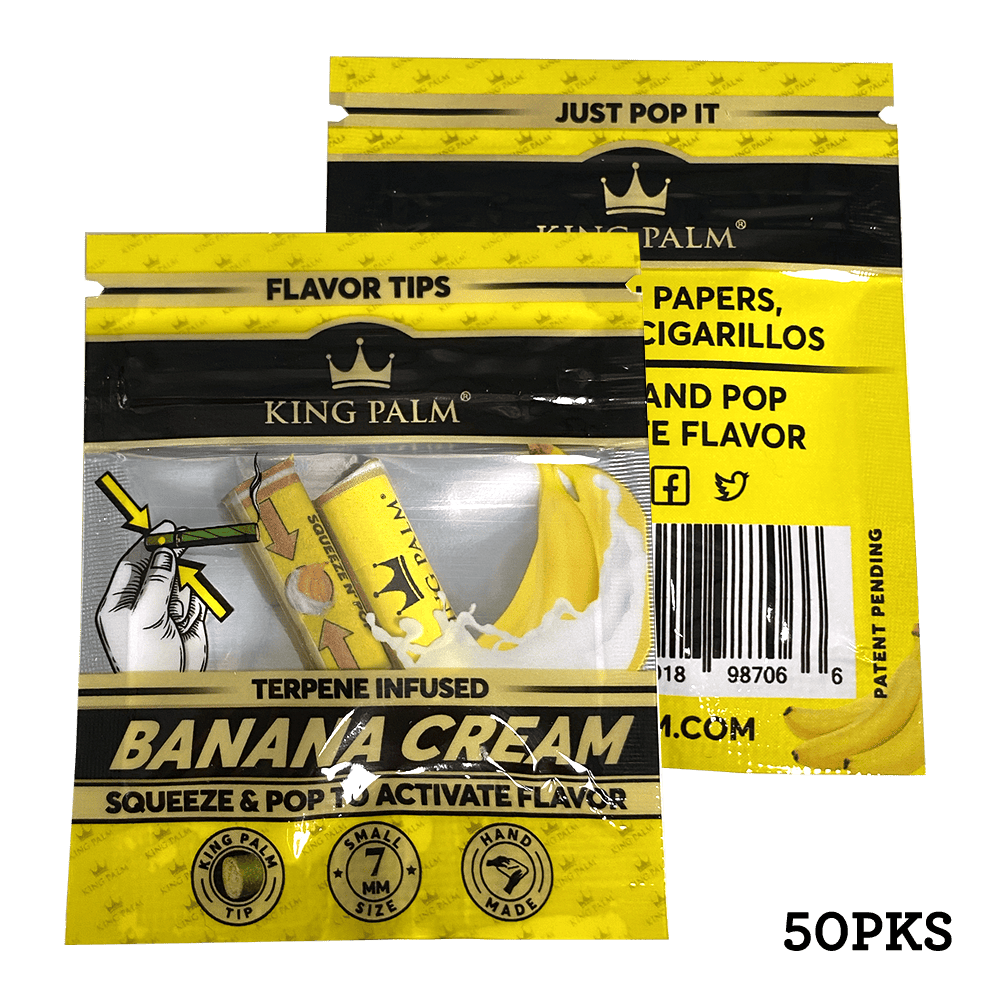King Palm Banana tips