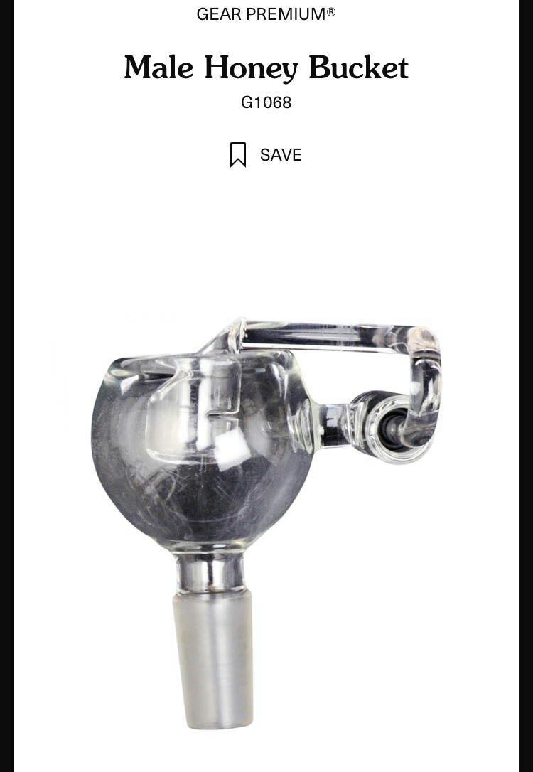 GEAR Premium 19mm Quartz Male Honey Bucket